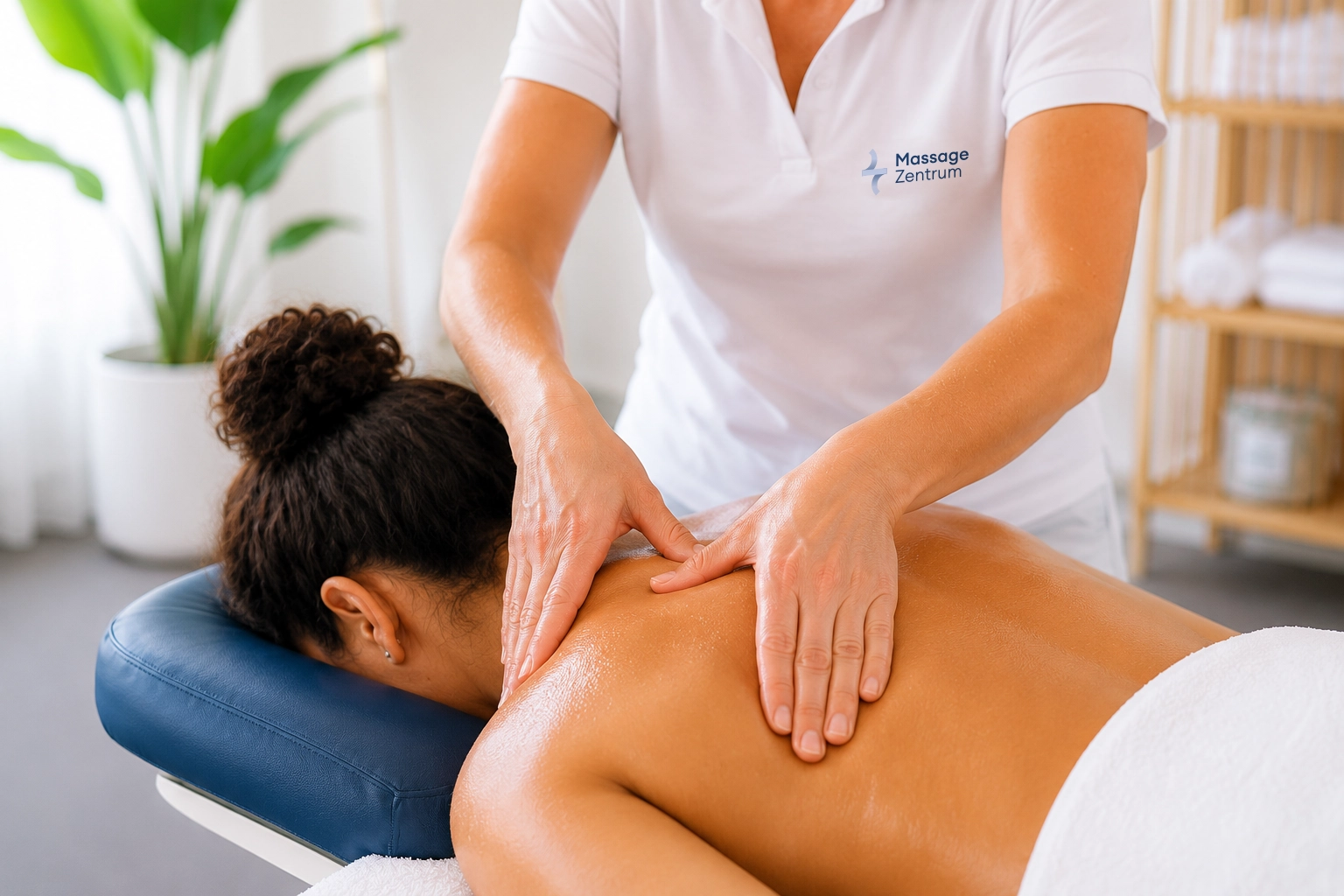Klassische Rücken- und Nackenmassage im Massage Zentrum Bern, Quartier Mattenhof